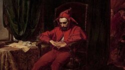 "Stańczyk" - a painting by Jan Matejko