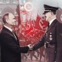 Vladimir Putin and Adolf Hitler