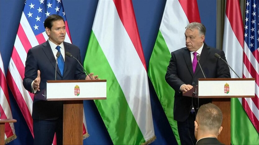 Marco Rubio and Victor Orban