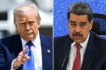Donald Trump, Nicolas Maduro, photo - AFP/Getty