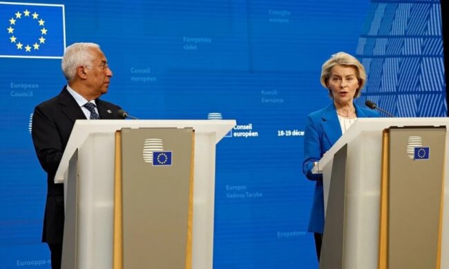 António Costa and Ursula von der Leyen