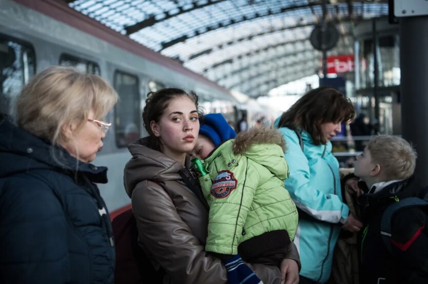 Ukrainian refugees in Germany, photo - Steffi Loos/Getty Images