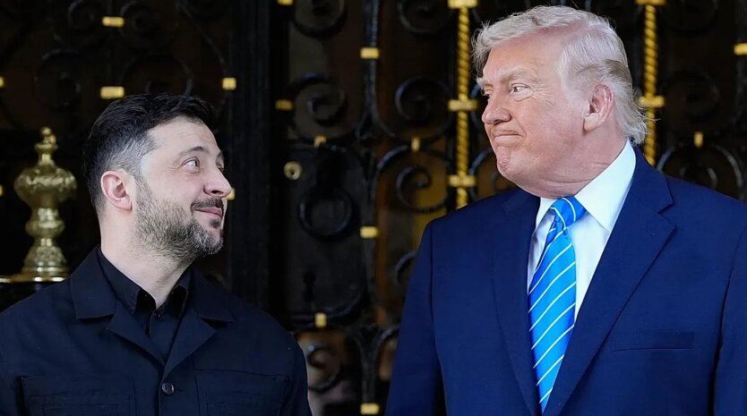 Volodymyr Zelensky, Donald Trump, AP Photo