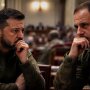Volodymyr Zelensky and Andriy Yermak