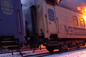 Russian Drones Strike Passenger Train in Kharkiv Region; Two Injured