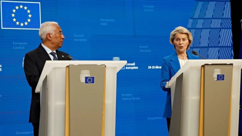 António Costa and Ursula von der Leyen