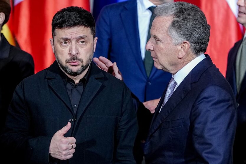 Volodymyr Zelensky and Steve Witkoff in Berlin, photo - AFP/Getty