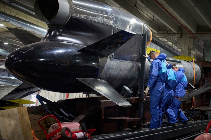 A Flamingo cruise missile, Photograph: Efrem Lukatsky/AP