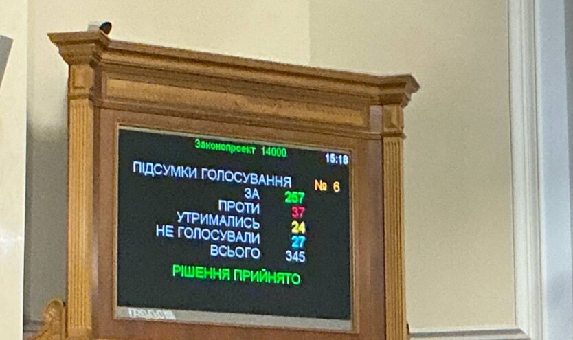 Urkainian parliament has passed the law on the state budget