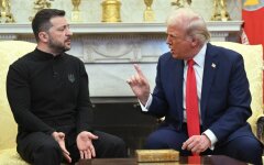 Vladimir Zelensky and Donald J. Trump