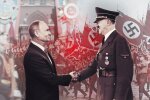 Vladimir Putin and Adolf Hitler