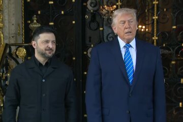 Donald J. Trump and Volodymyr Zelensky