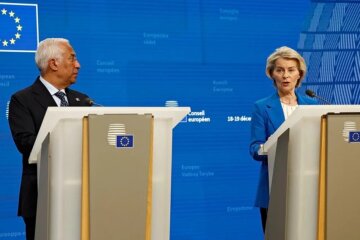 António Costa and Ursula von der Leyen