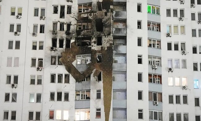 Russian Strike on Kyiv, photo - AP