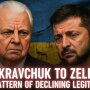 Volodymyr Zelensky and Leonid Kravchuk