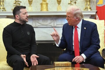Vladimir Zelensky and Donald J. Trump