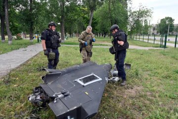 Shahed 136 military drone, photo - Sergey Bobok/AFP via Getty Images