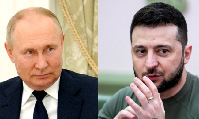 Vladimir Putin, Volodymyr Zelensky