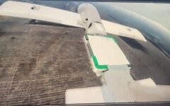 UAV Molniya with Starlink