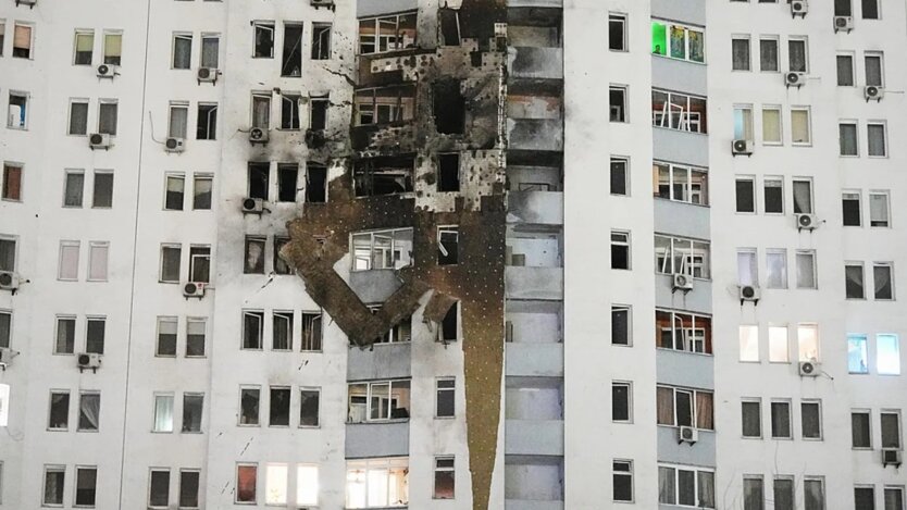 Russian Strike on Kyiv, photo - AP