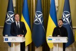 Volodymyr Zelensky and Mark Rutte