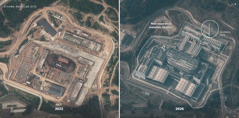 Zitong Nuclear Site, photo - NYT