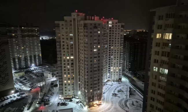 Power shutdowns in Kyiv