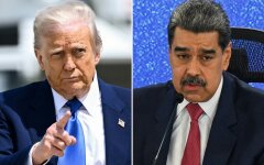 Donald Trump, Nicolas Maduro, photo - AFP/Getty