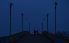 Blackout in Ukraine, photo - NYT