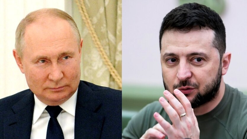 Vladimir Putin, Volodymyr Zelensky