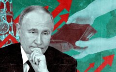 Russia's Economic Decline, collage - 24 channel