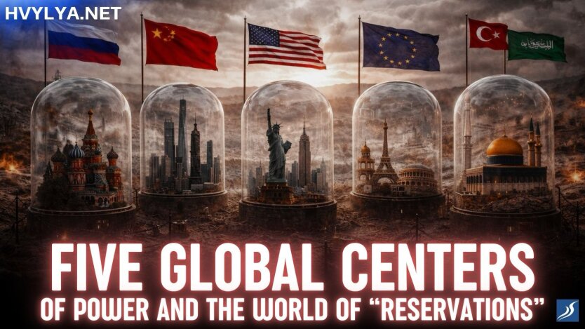 Five Power Centers and a World of "Reservations": The New Map of the Planet