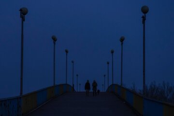 Blackout in Ukraine, photo - NYT