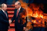 Vladimir Putin and Recep Tayyip Erdogan