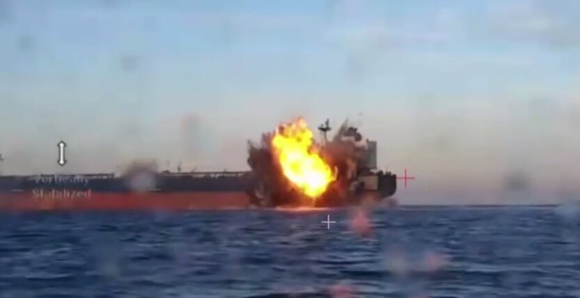 SBU strike on Russian tanker