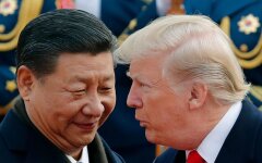 Donald J. Trump and Xi Jinping