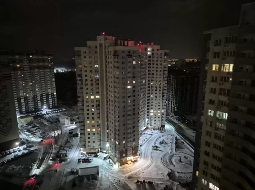 Power shutdowns in Kyiv