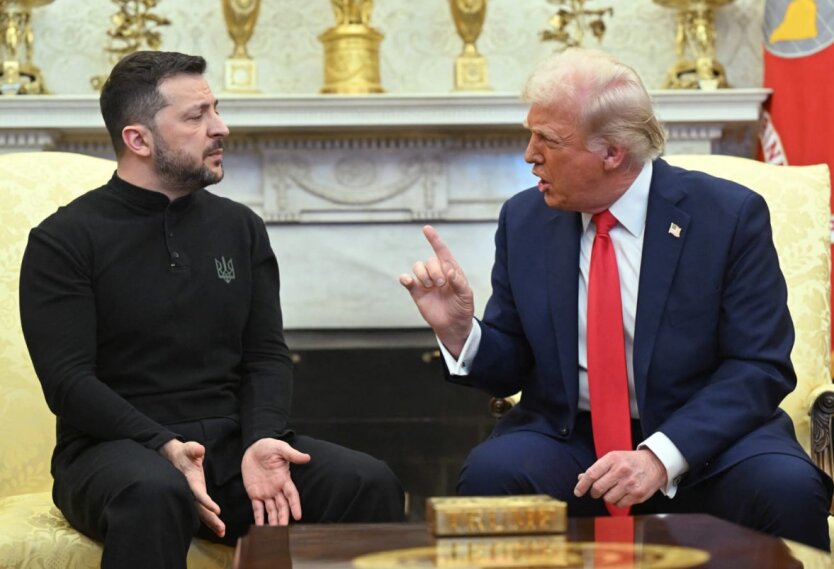 Vladimir Zelensky and Donald J. Trump
